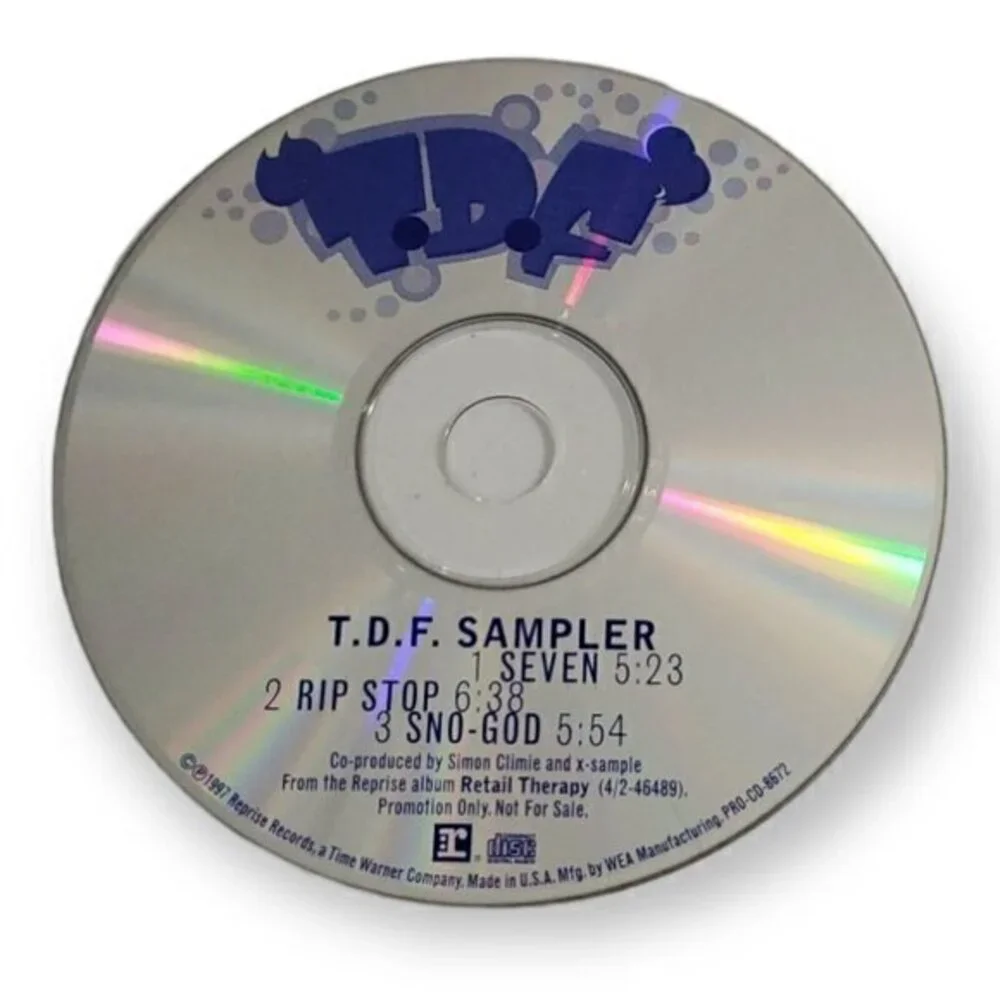 T.D.F. -‎ Sampler [1997 Promotional CD] - Picture 3 of 3